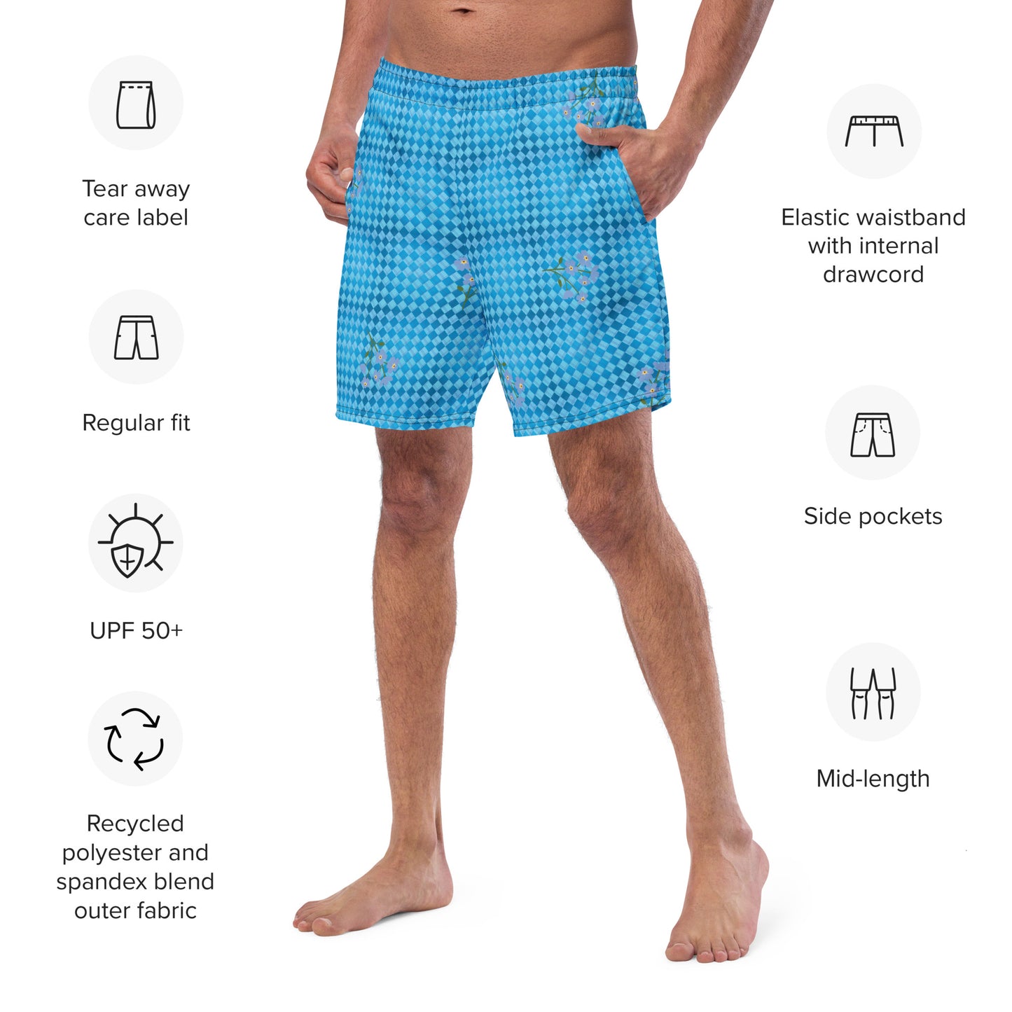 KZest for Life Swim Trunks