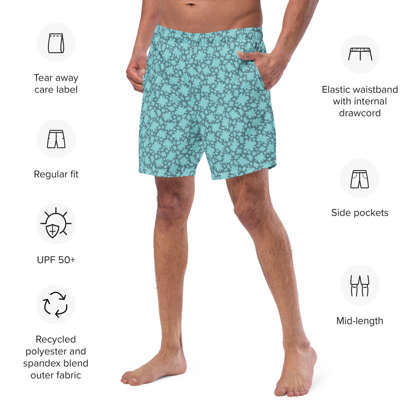 Dapper Day Cruiser Swim Trunks