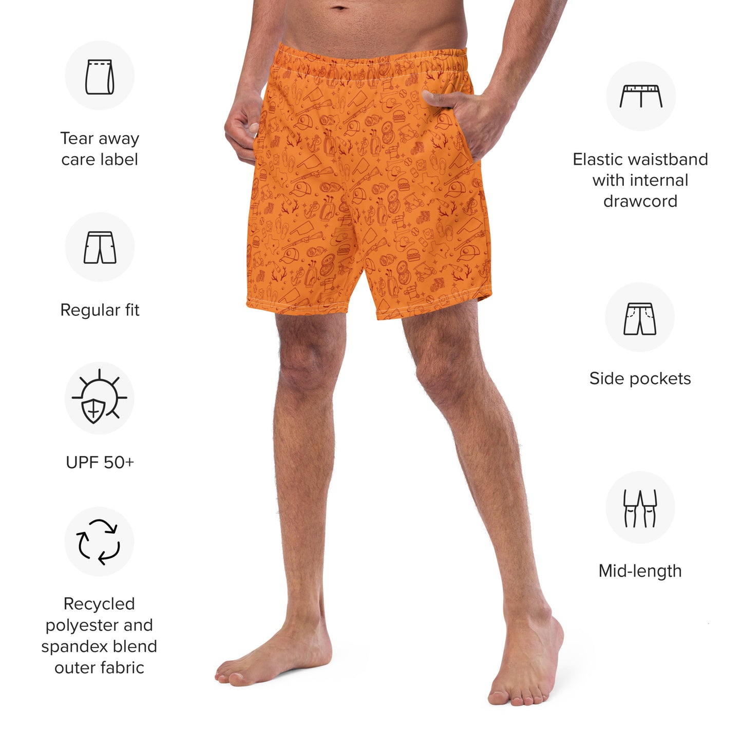 Customized Swim Trunks