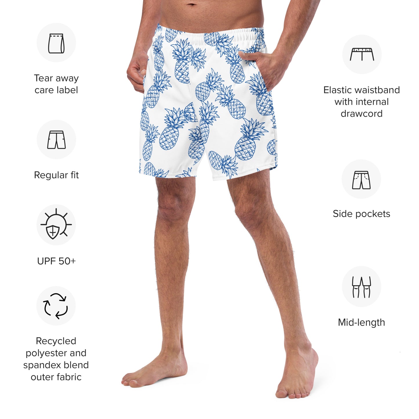 Sunset Sipper Swim Trunks