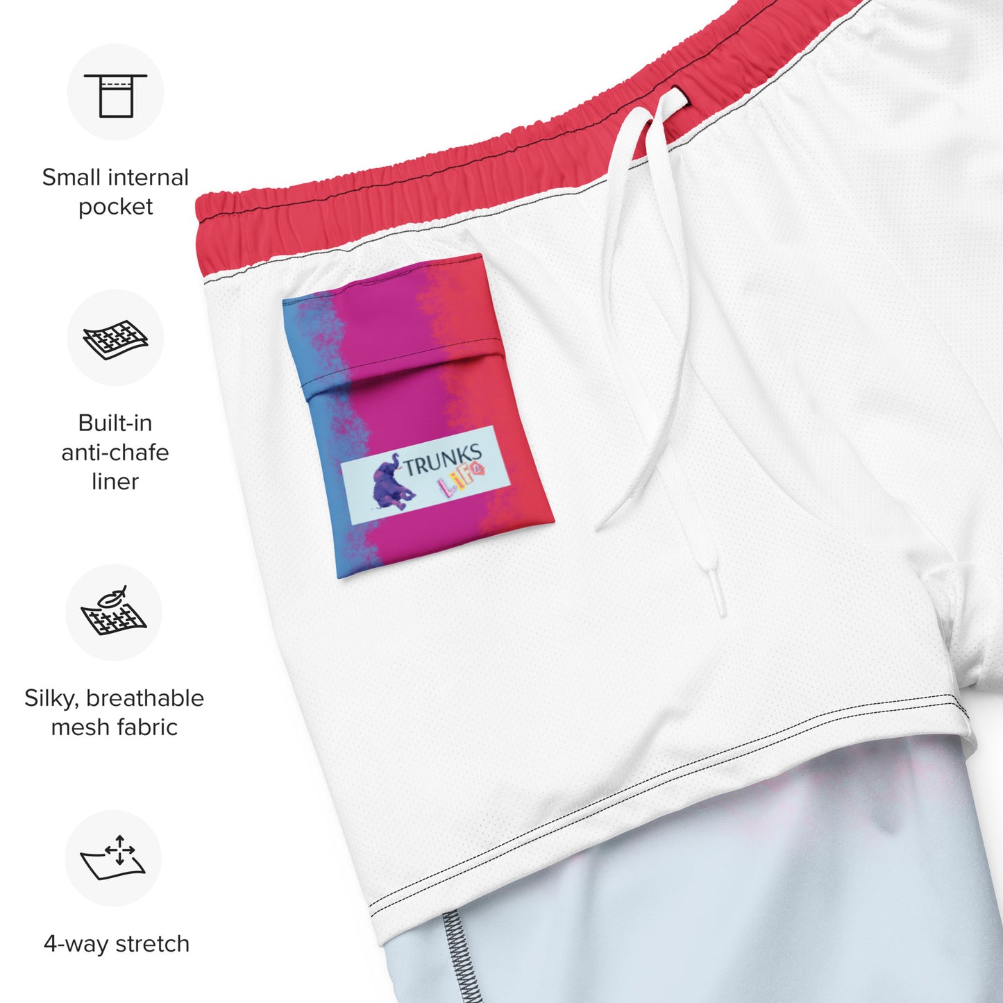 Carried Away Swim Trunks