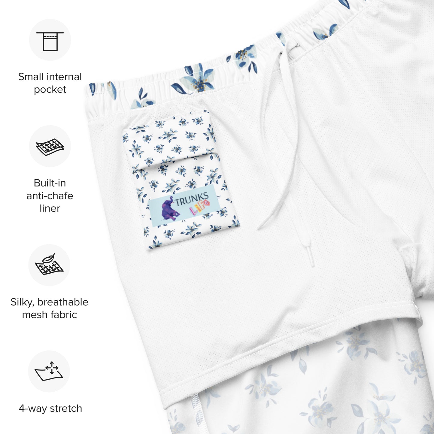 Azure Cove Swim Trunks