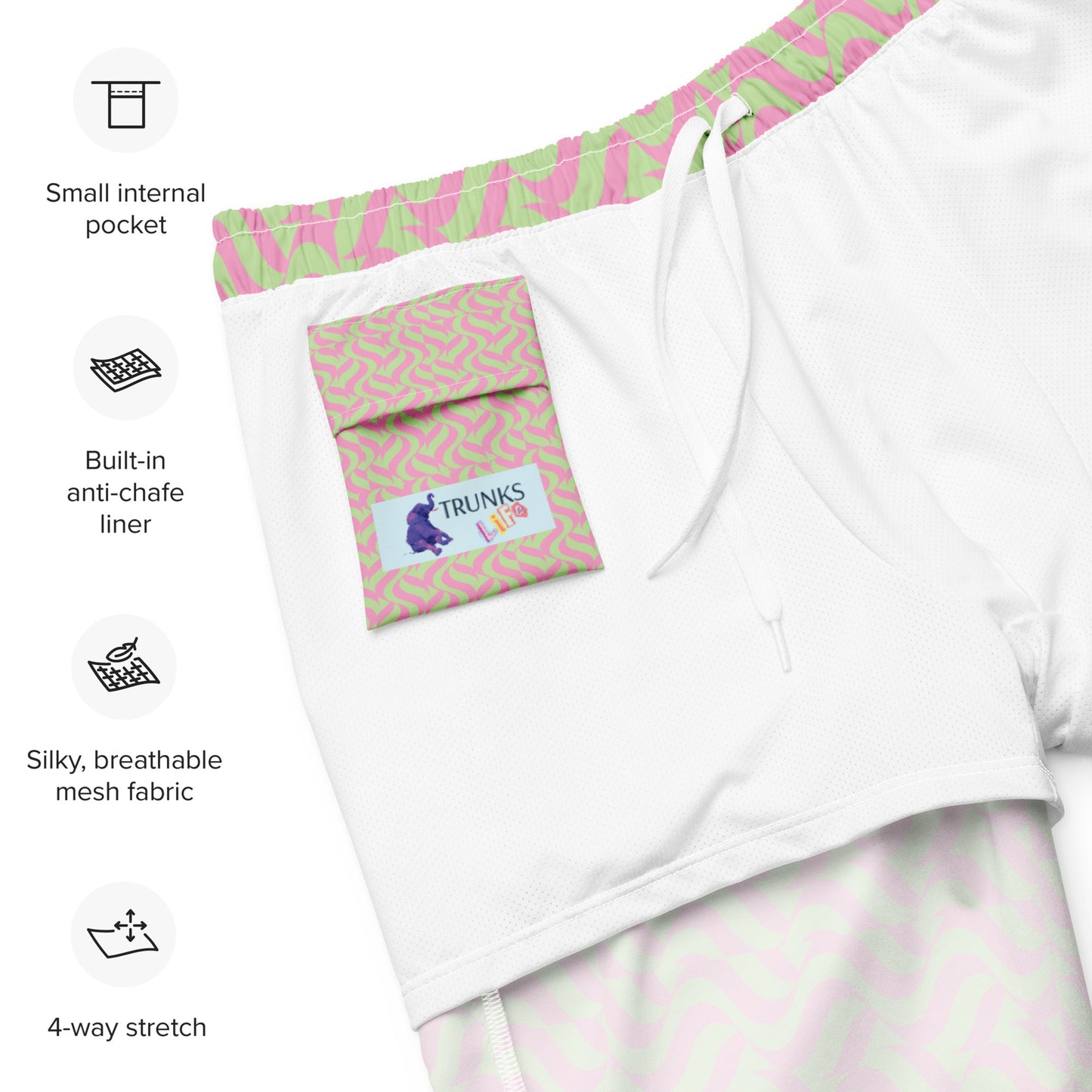 Making Waves Swim Trunks