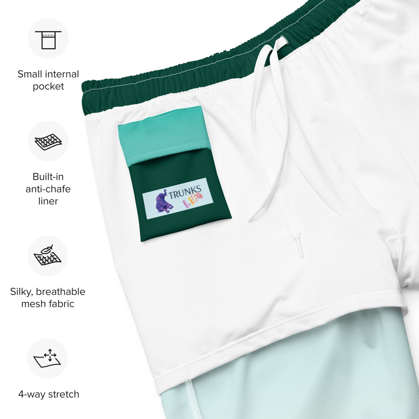 Verde Nice To Meet You Swim Trunks