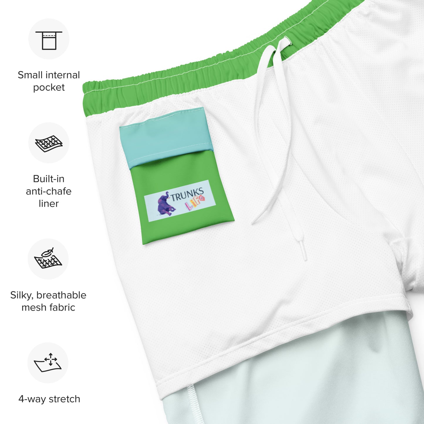 Midlife Mirage Swim Trunks