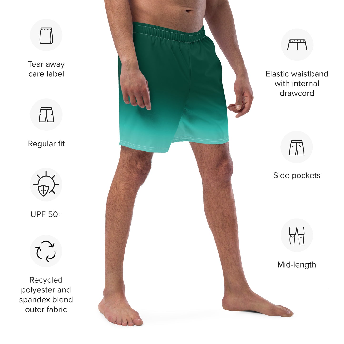 Verde Nice To Meet You Swim Trunks