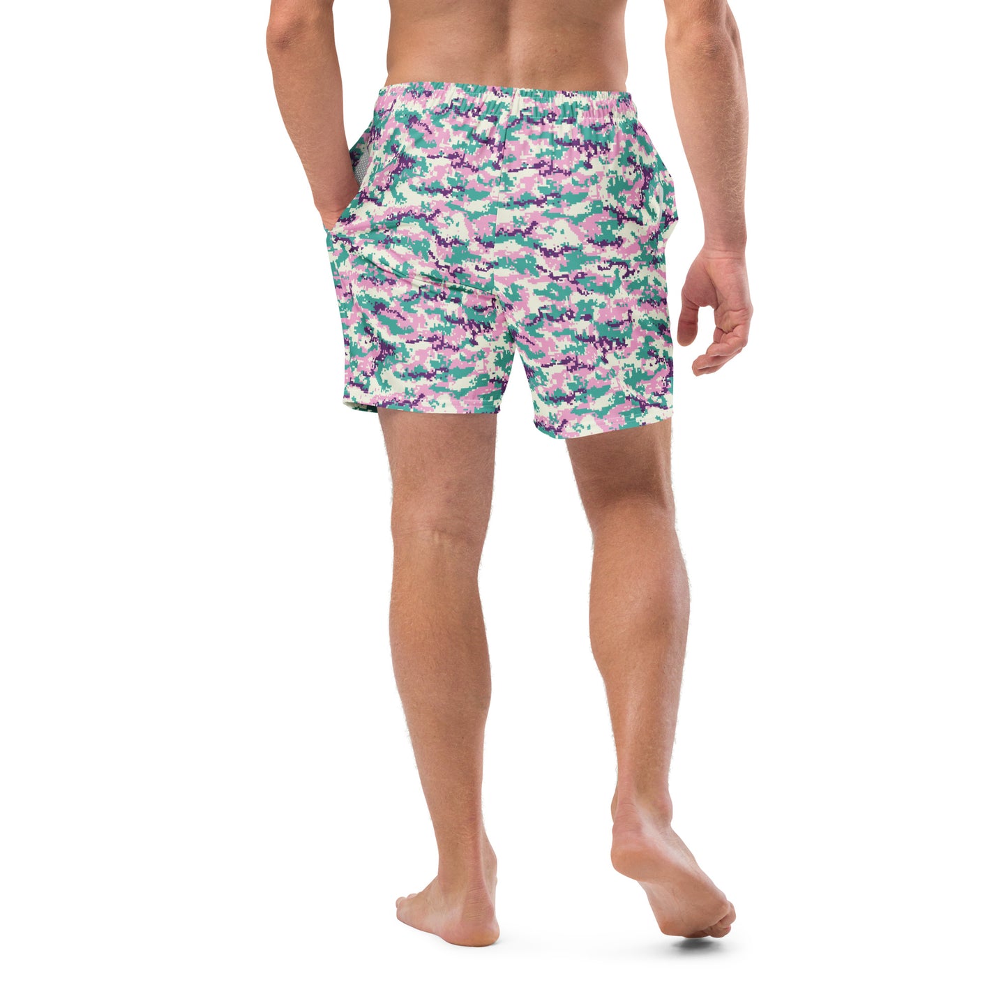 Camo Larry Swim Trunks