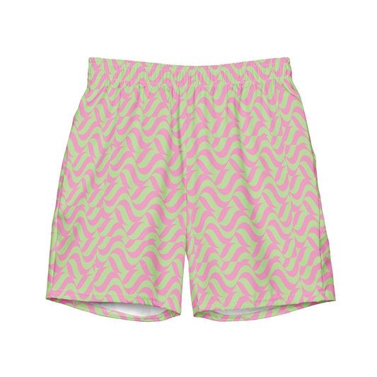 Making Waves Swim Trunks