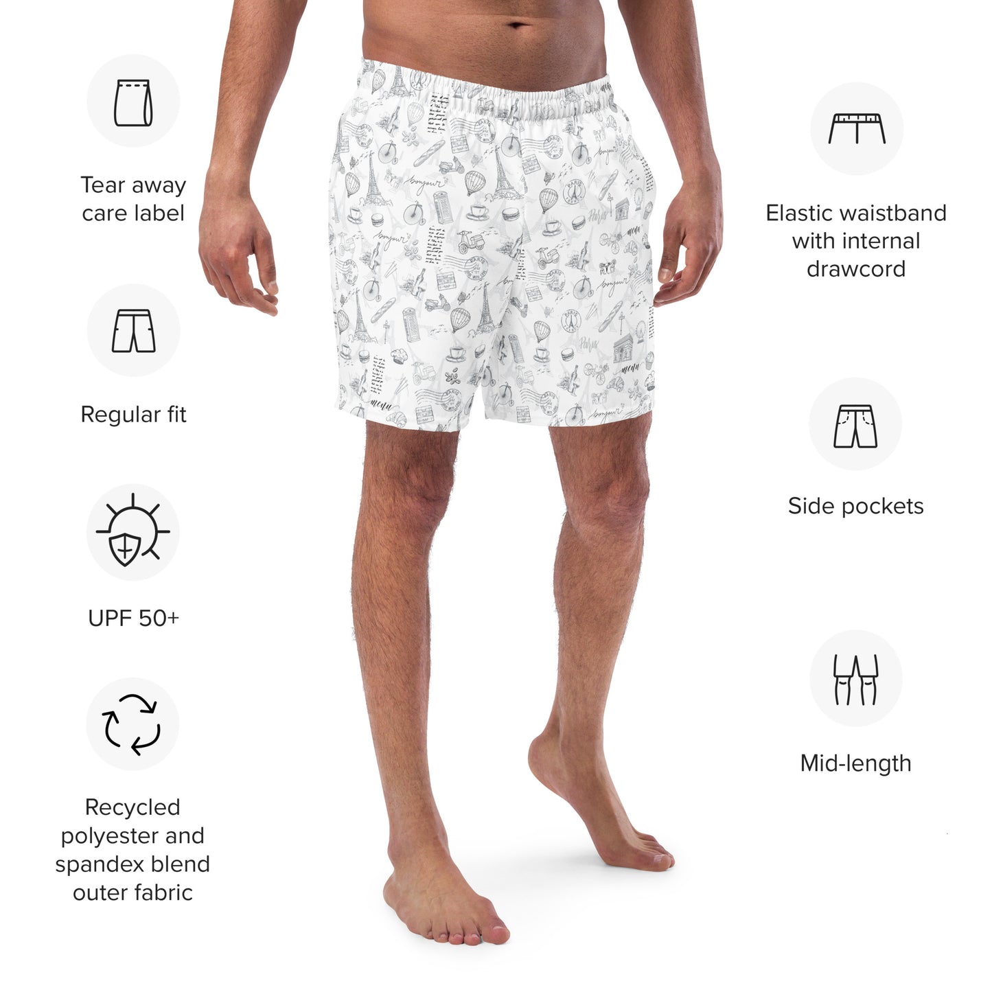 Le Charmeur Swim Trunks