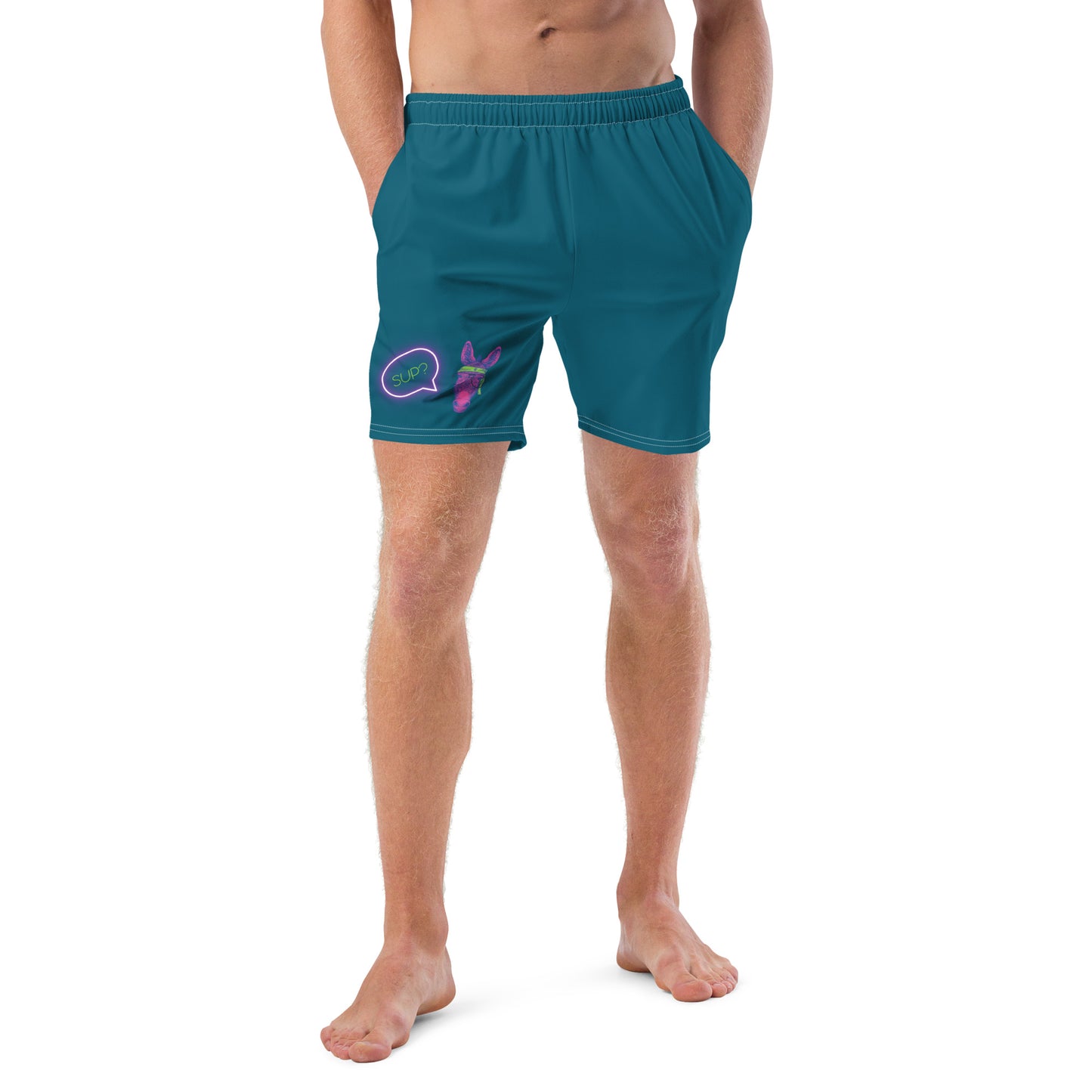 Assiduous Ass Swim Trunks