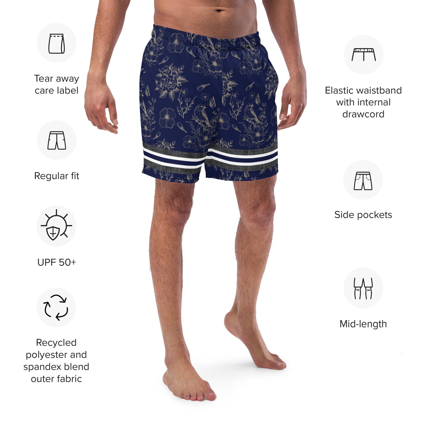 Raised Standards Swim Trunks