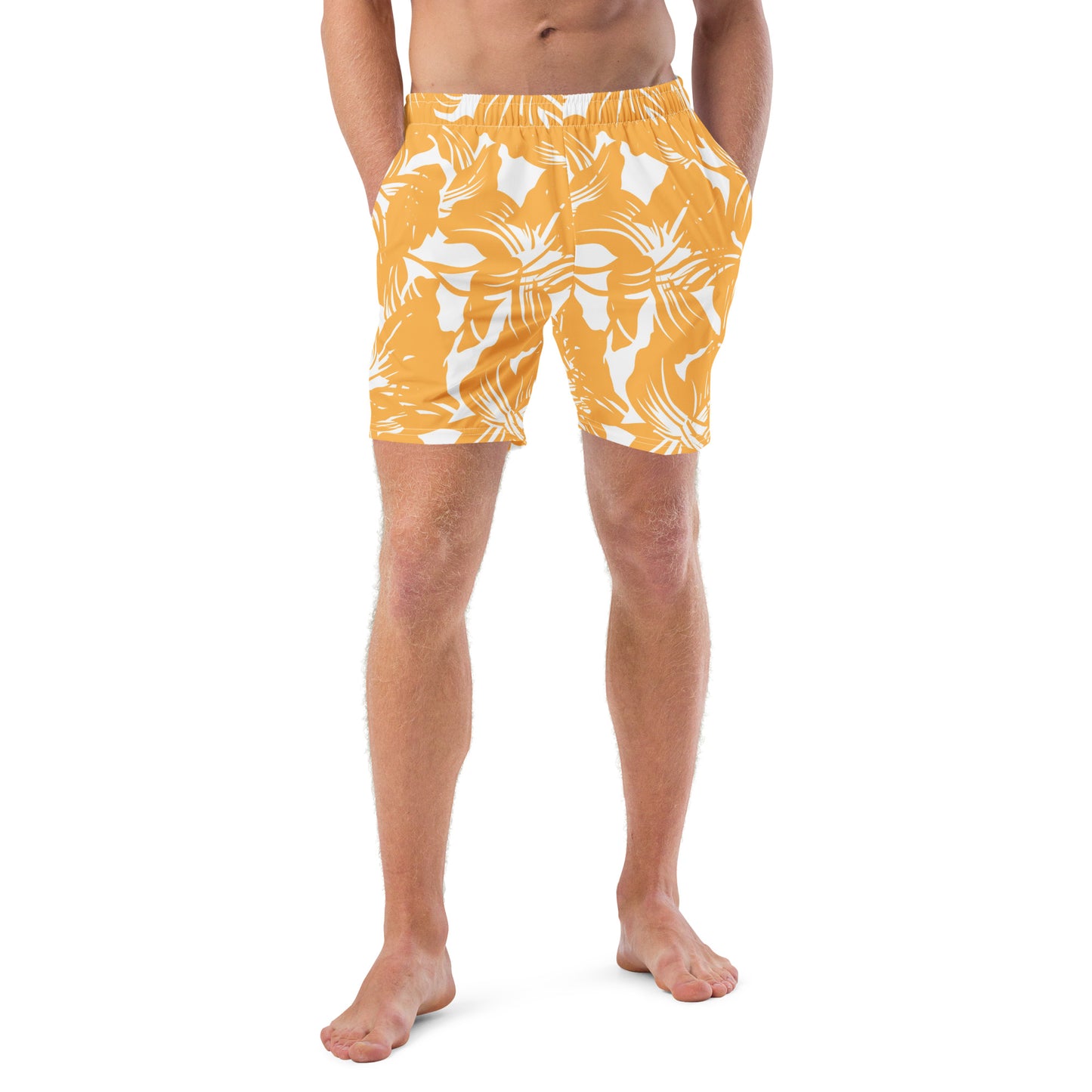 Bro-hemian Blossoms Swim Trunks