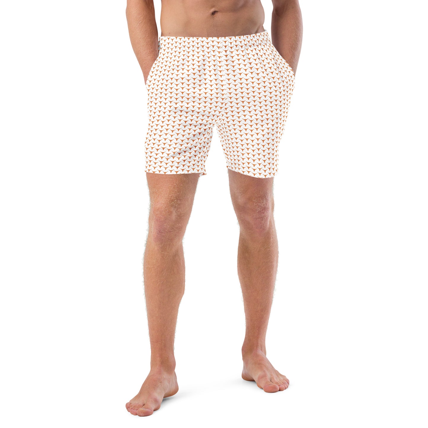 Longhorn Grid Iron Swim Trunks