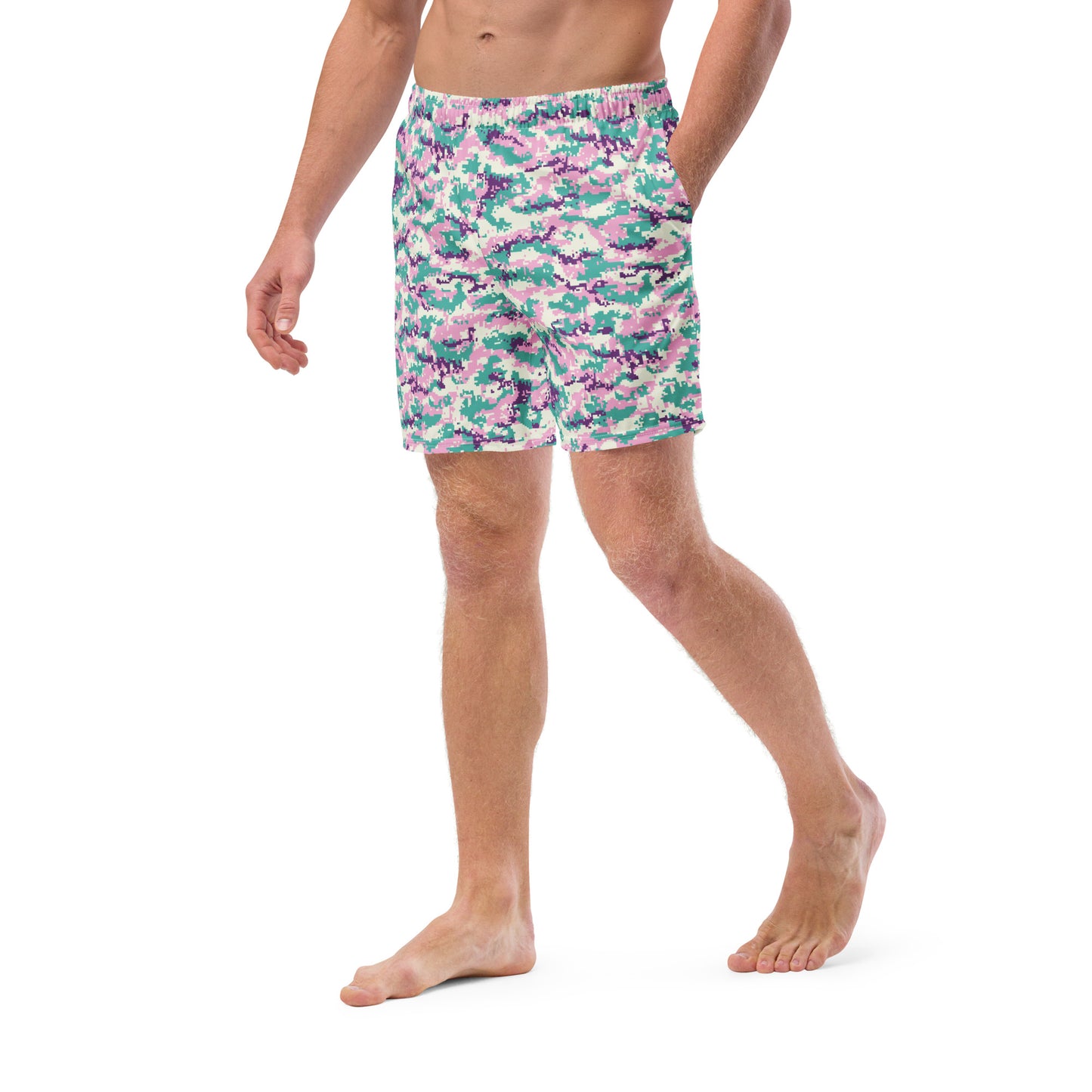 Camo Larry Swim Trunks